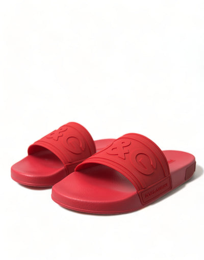 Radiant Red Herren-Rutschsandalen