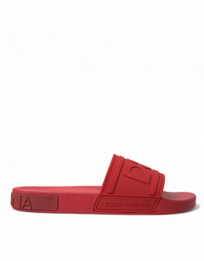 Radiant Red Herren-Rutschsandalen