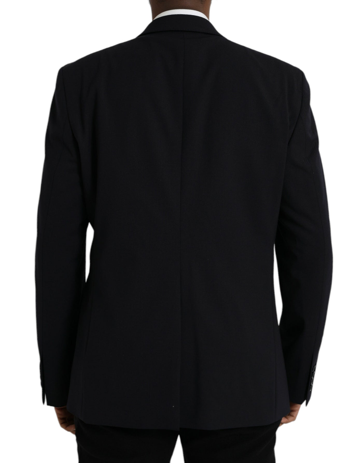 Schwarzer MARTINI Einreihiger Mantel Blazer