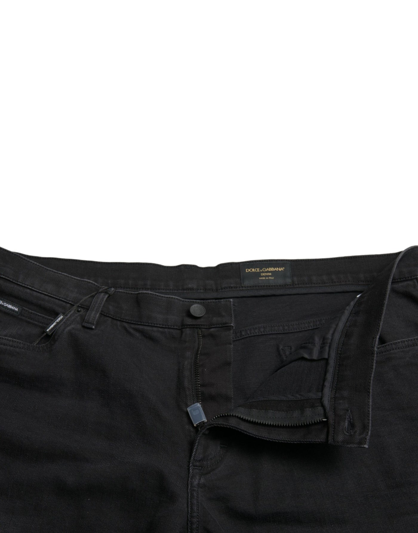 Schicke schwarze Bermuda Denim Shorts