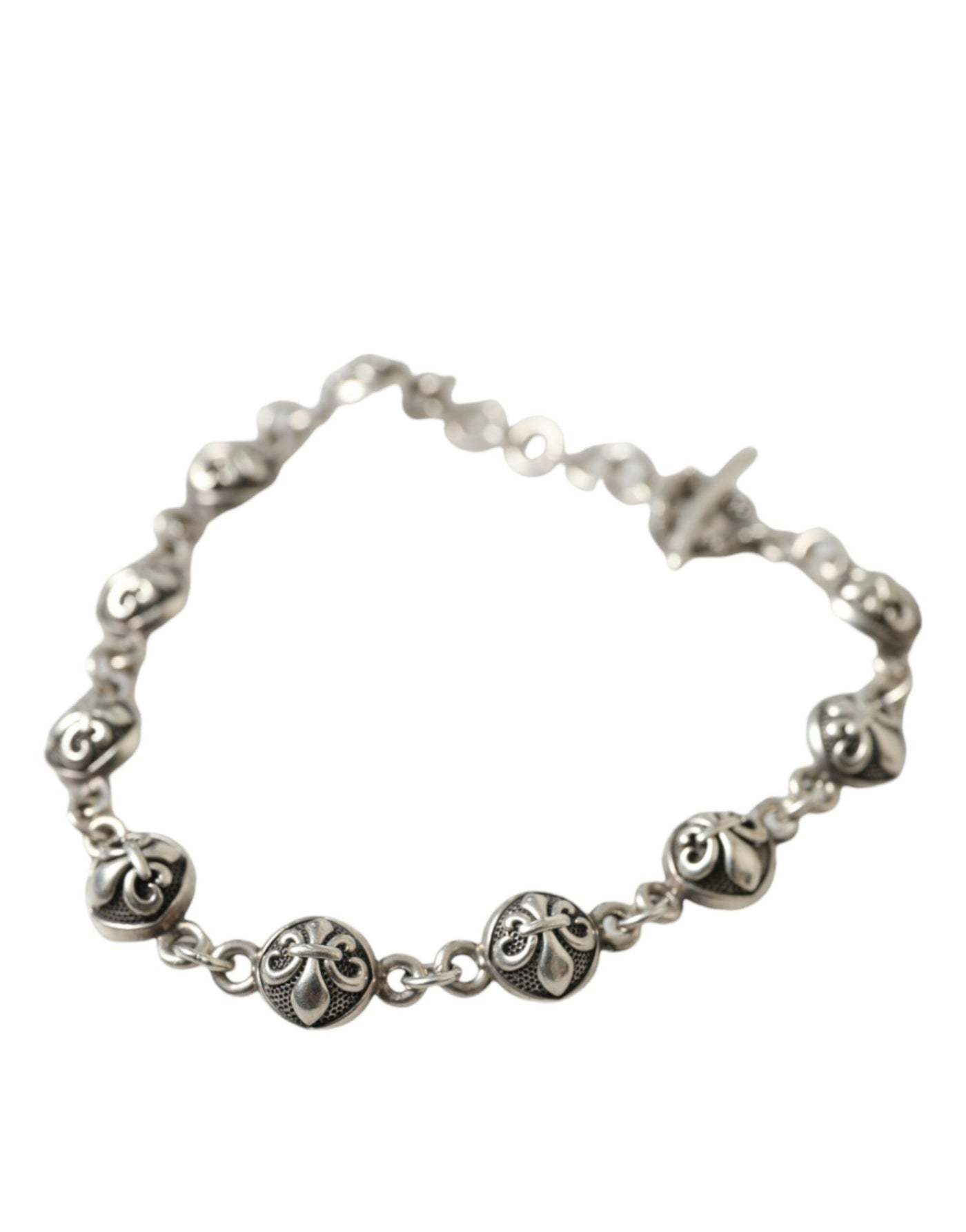 925 Sterling Silber Kugeln Kette Armband