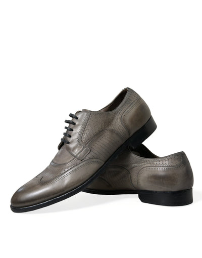 Elegante Derby-Schnürschuhe aus Kalbsleder