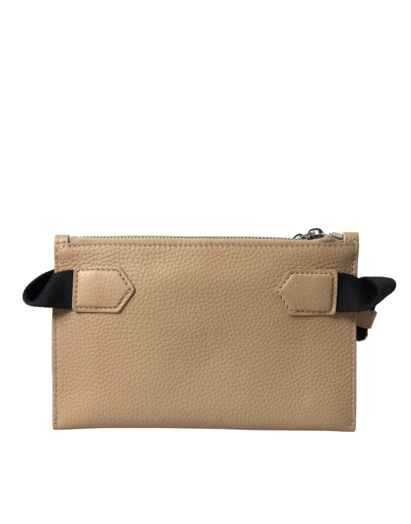 Elegance Redefined Beige Gürteltasche aus Leder