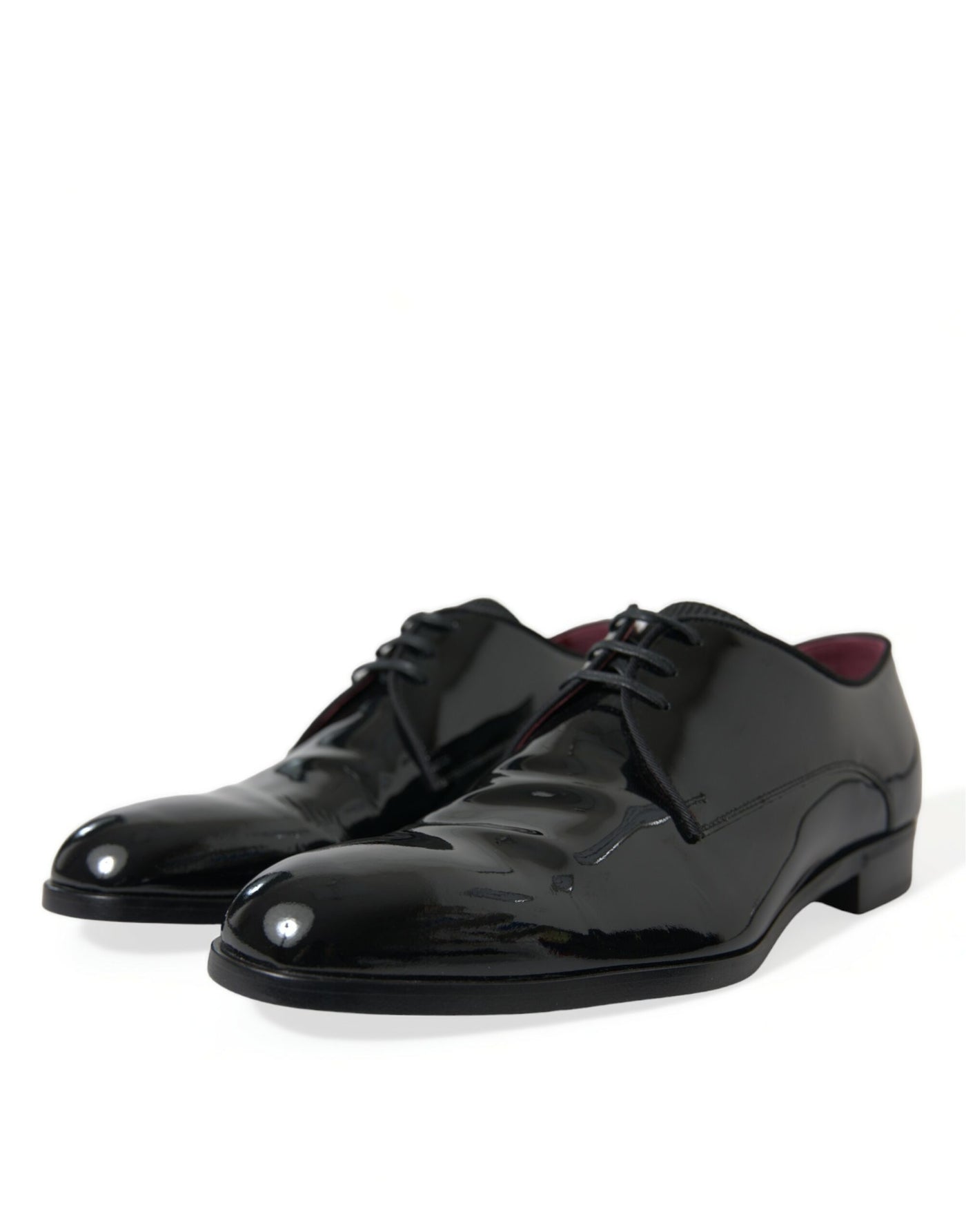 Elegante schwarze Derby-Schuhe aus Kalbsleder