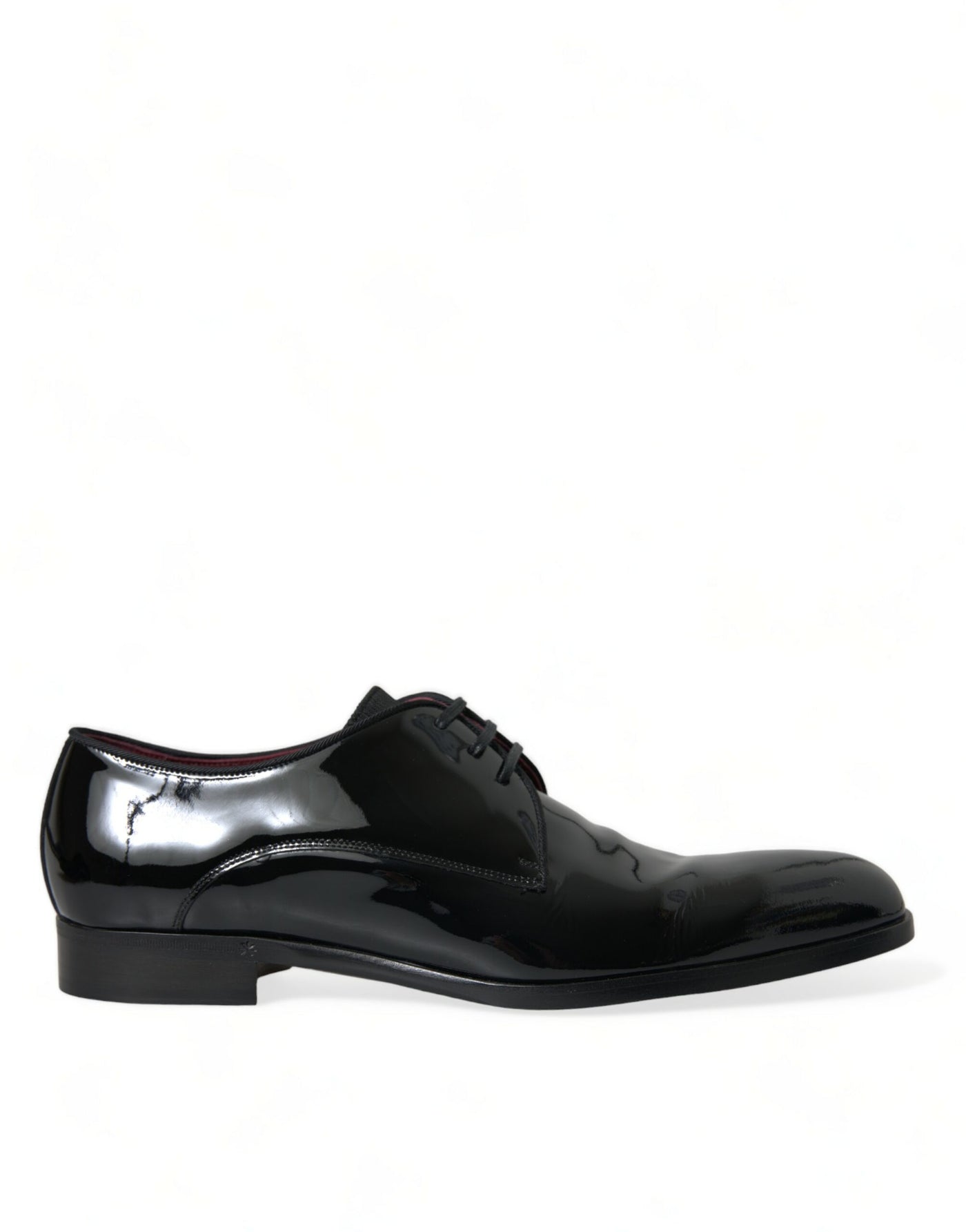 Elegante schwarze Derby-Schuhe aus Kalbsleder