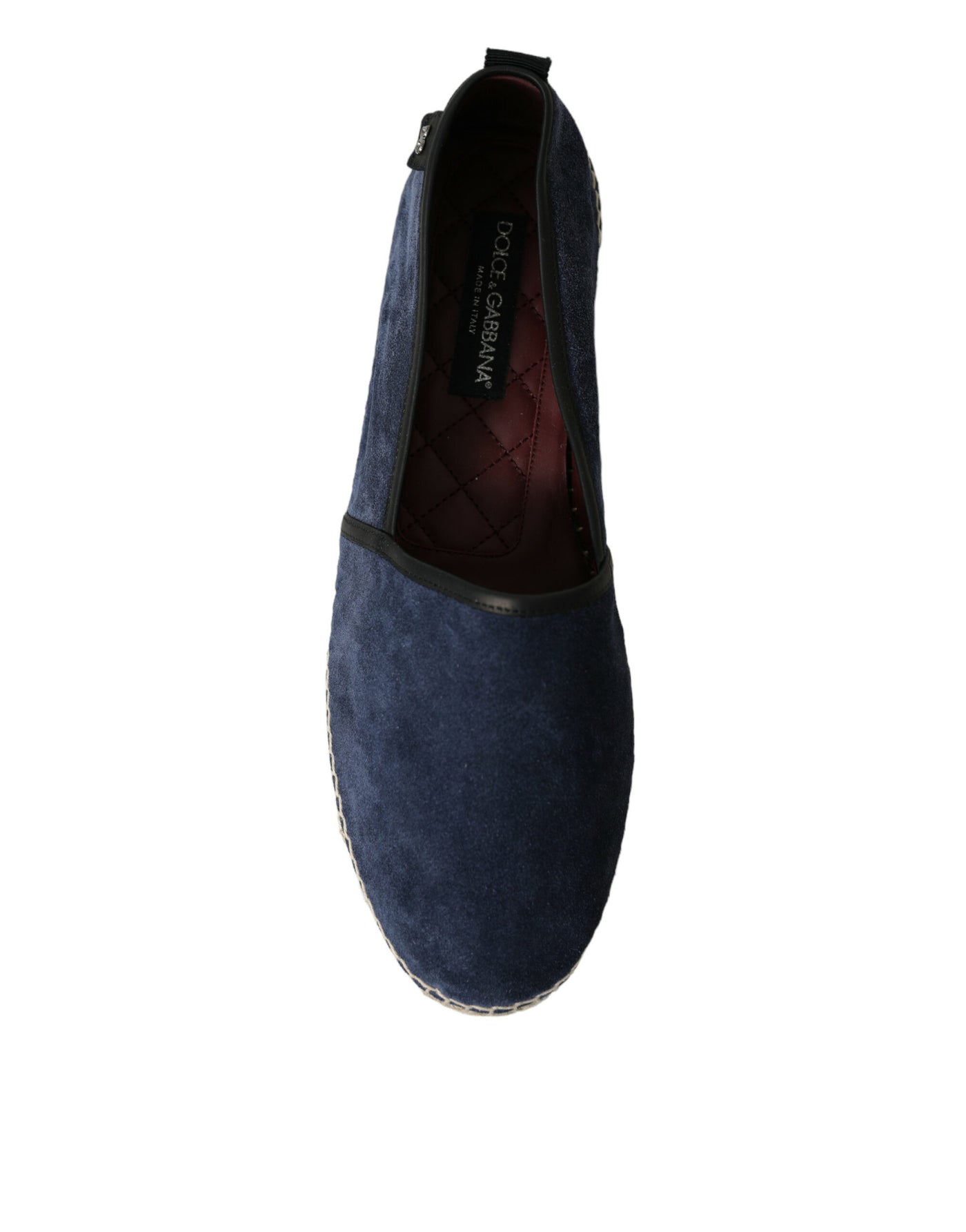 Elegante Espadrilles aus Wildleder in Marineblau