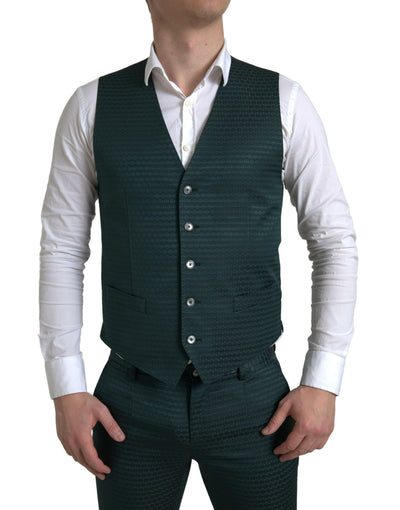 Emerald Elegance Slim Fit Anzug 3-teilig