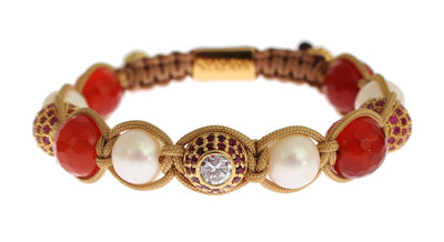 Exquisites handgefertigtes Edelsteinarmband