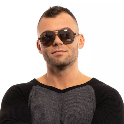 Braun Herren Sonnenbrille