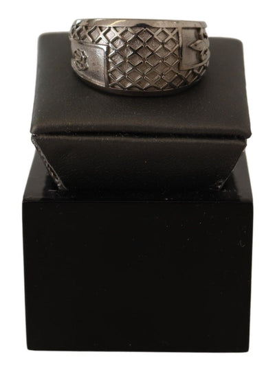 Exquisiter Silber Herren Statement Ring