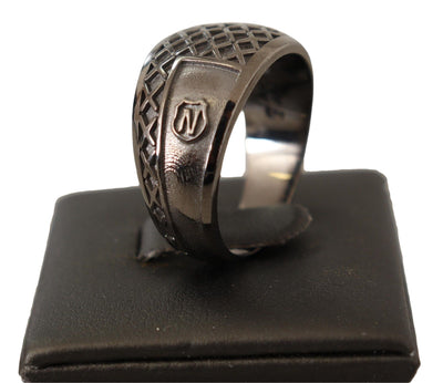 Exquisiter Silber Herren Statement Ring