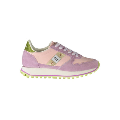 Rosa Polyester Sneaker