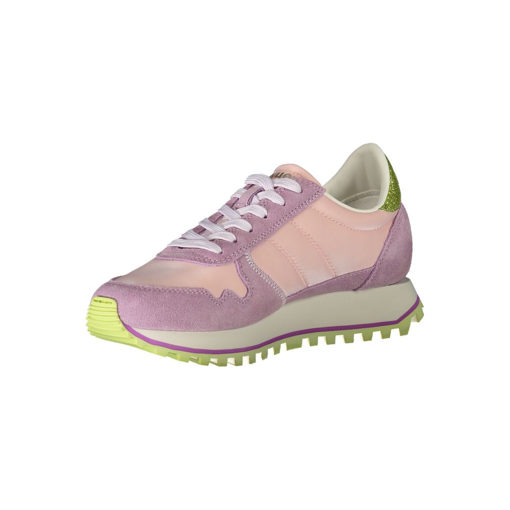 Rosa Polyester Sneaker