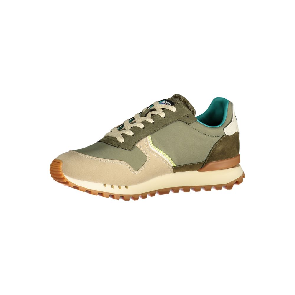 Grüner Polyester Sneaker