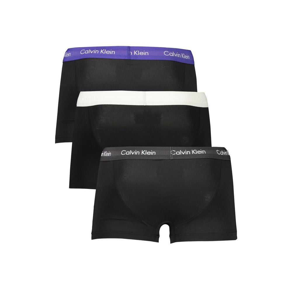 Schlanke Tri-Pack Boxershorts mit elastischer Taille