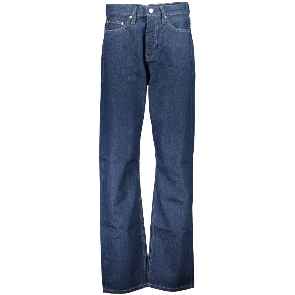 Blaue Baumwolljeans & Hose