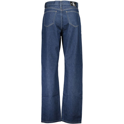 Blaue Baumwolljeans & Hose