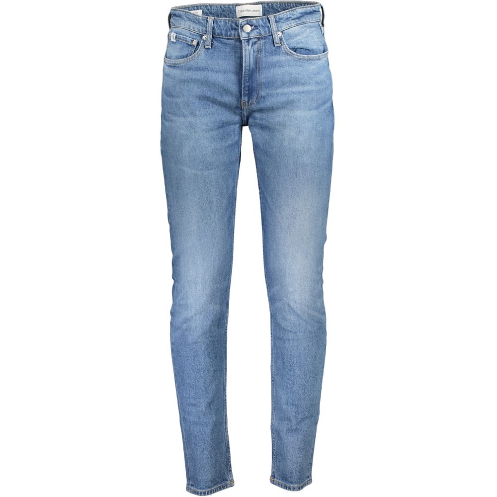 Hellblaue Baumwolljeans & Hose