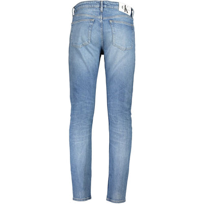 Hellblaue Baumwolljeans & Hose