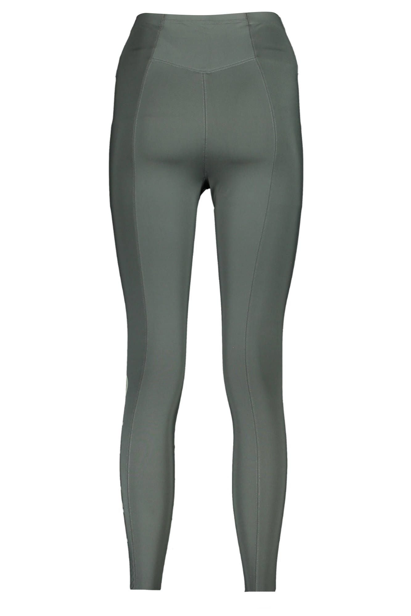 Elegante grüne Logo-Leggings