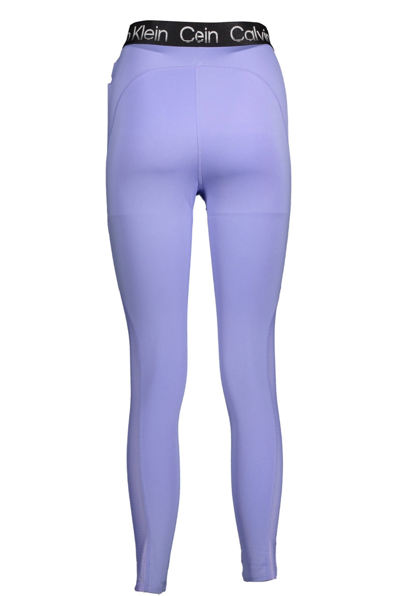 Kontrastierende Leggings mit elastischer Taille