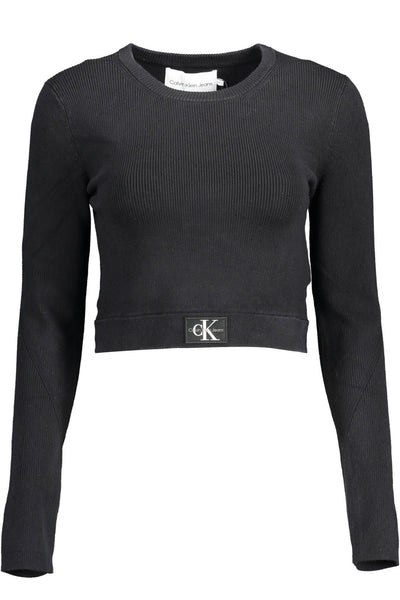 Eleganter langärmeliger Pullover mit Rundhalsausschnitt