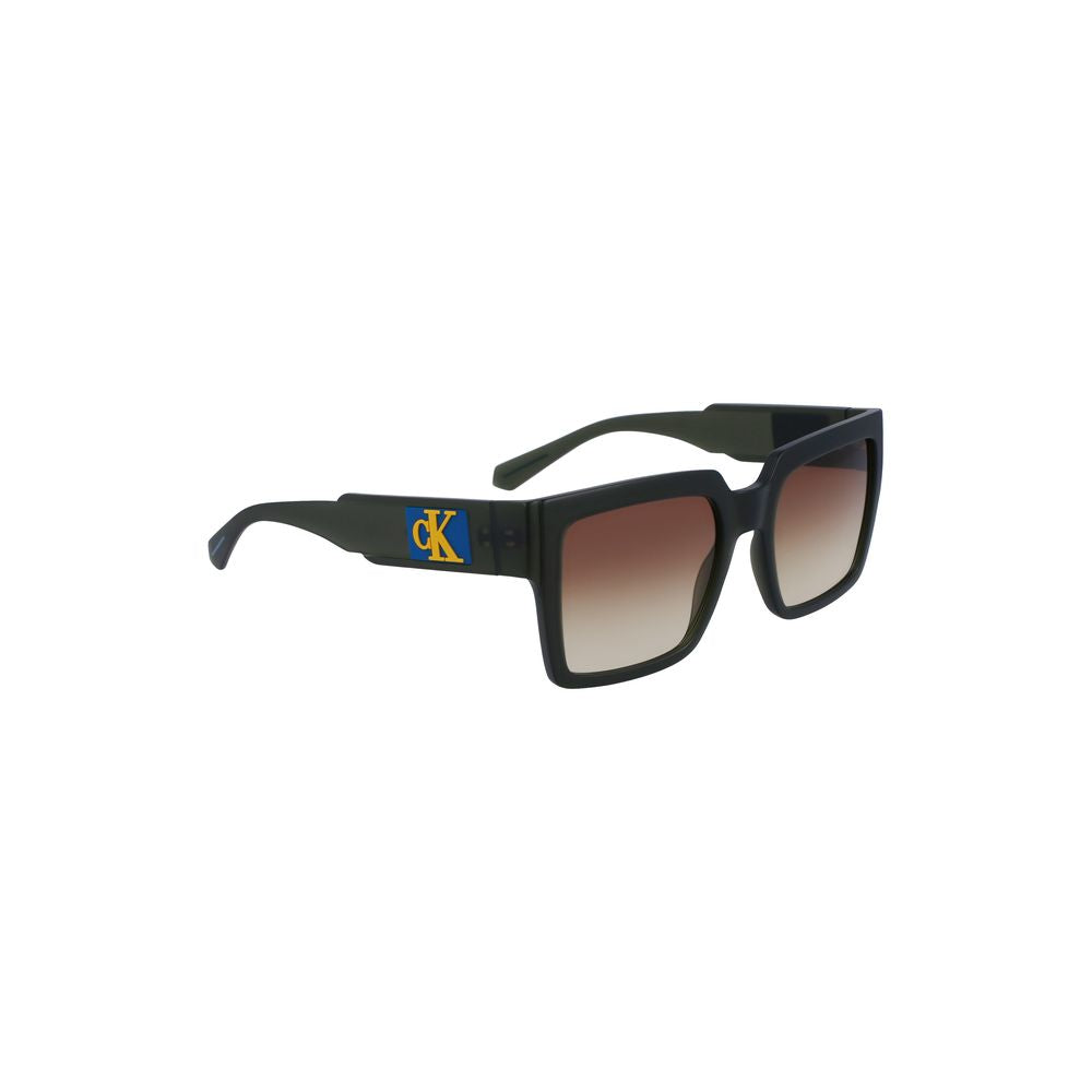 Braune PLASTICA INIETTATA-Sonnenbrille