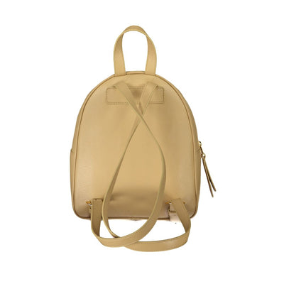 Beige Lederrucksack