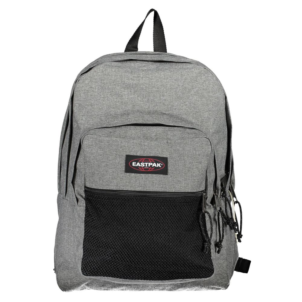 Grauer Polyester-Rucksack