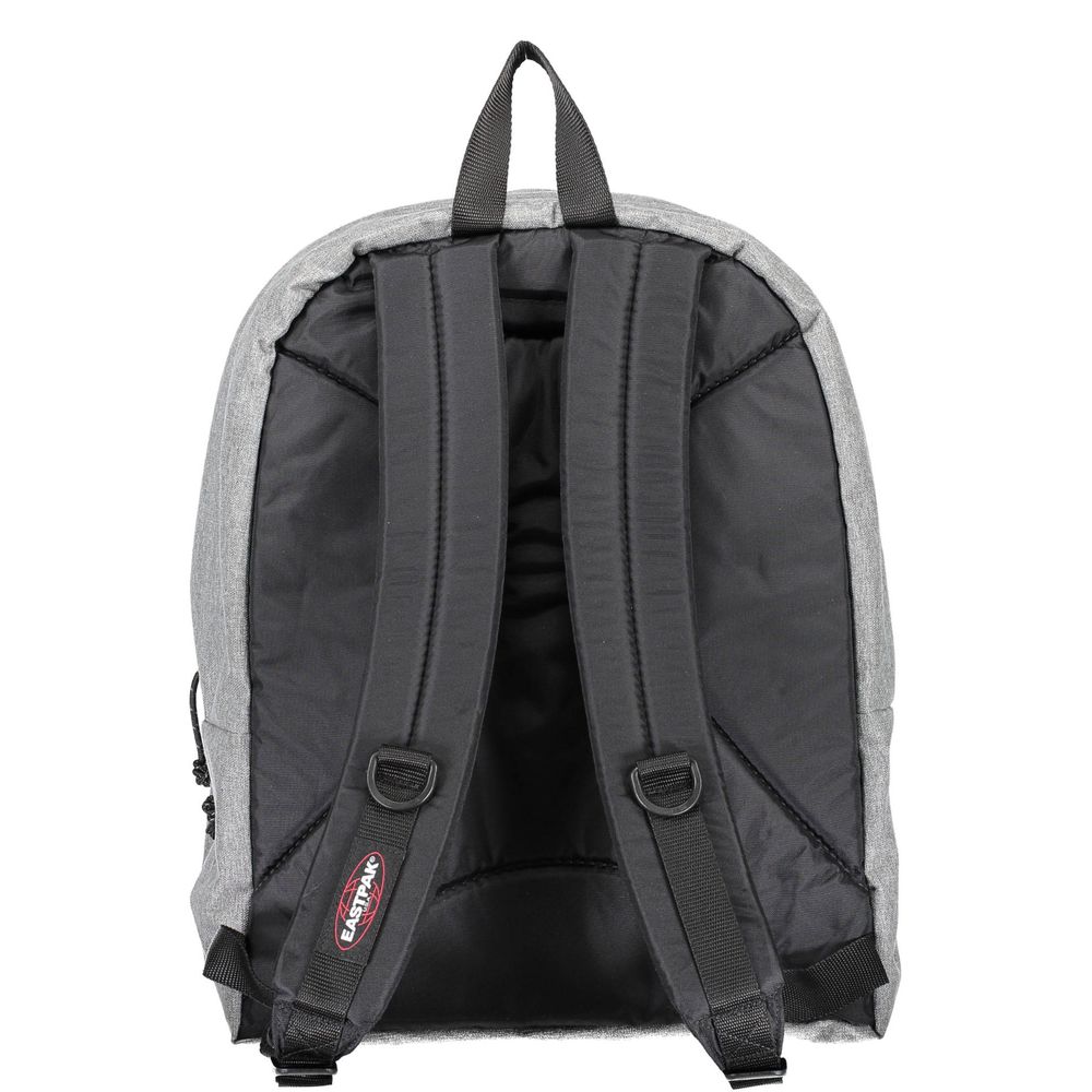 Grauer Polyamid-Rucksack