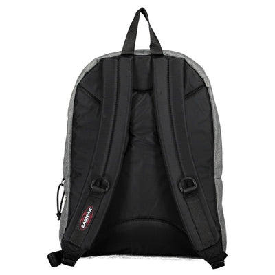 Grauer Polyester-Rucksack