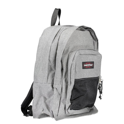 Grauer Polyamid-Rucksack