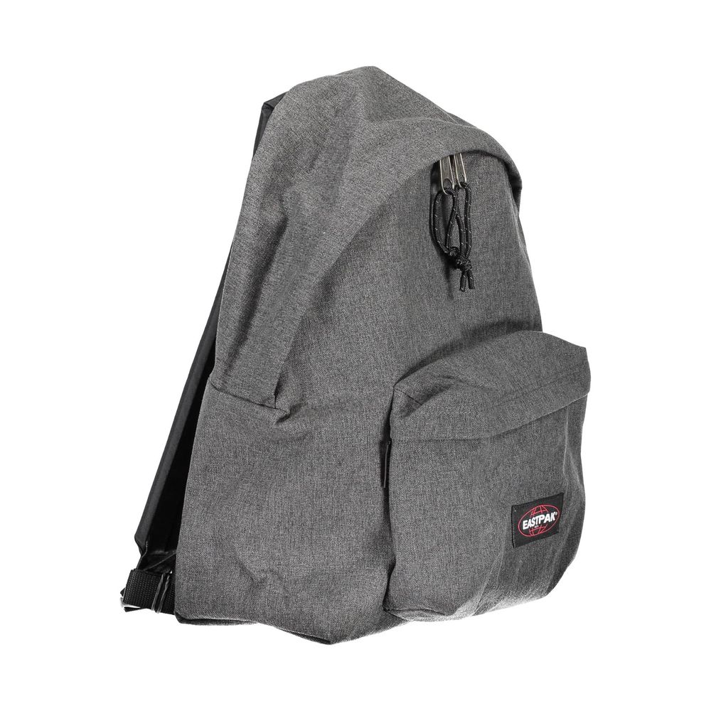 Grauer Polyester-Rucksack