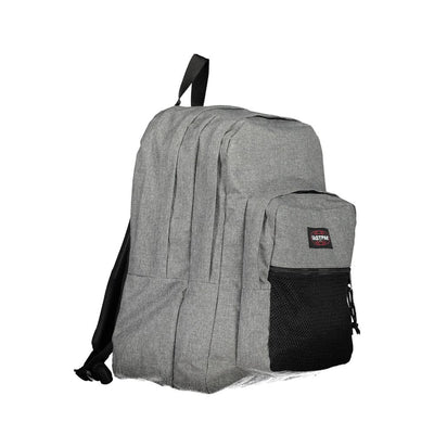 Grauer Polyester-Rucksack