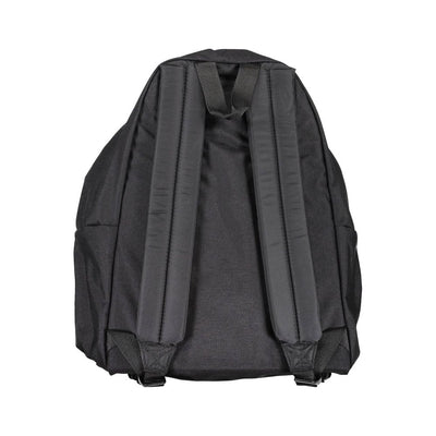 Schwarzer Polyester-Rucksack