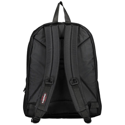 Schwarzer Polyester-Rucksack