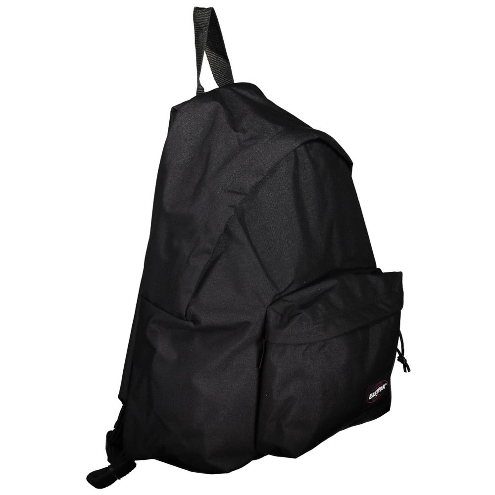 Schwarzer Polyester-Rucksack