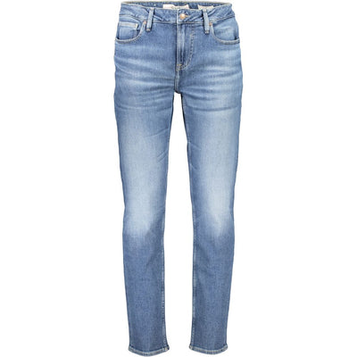 Blaue Baumwolljeans & Hose