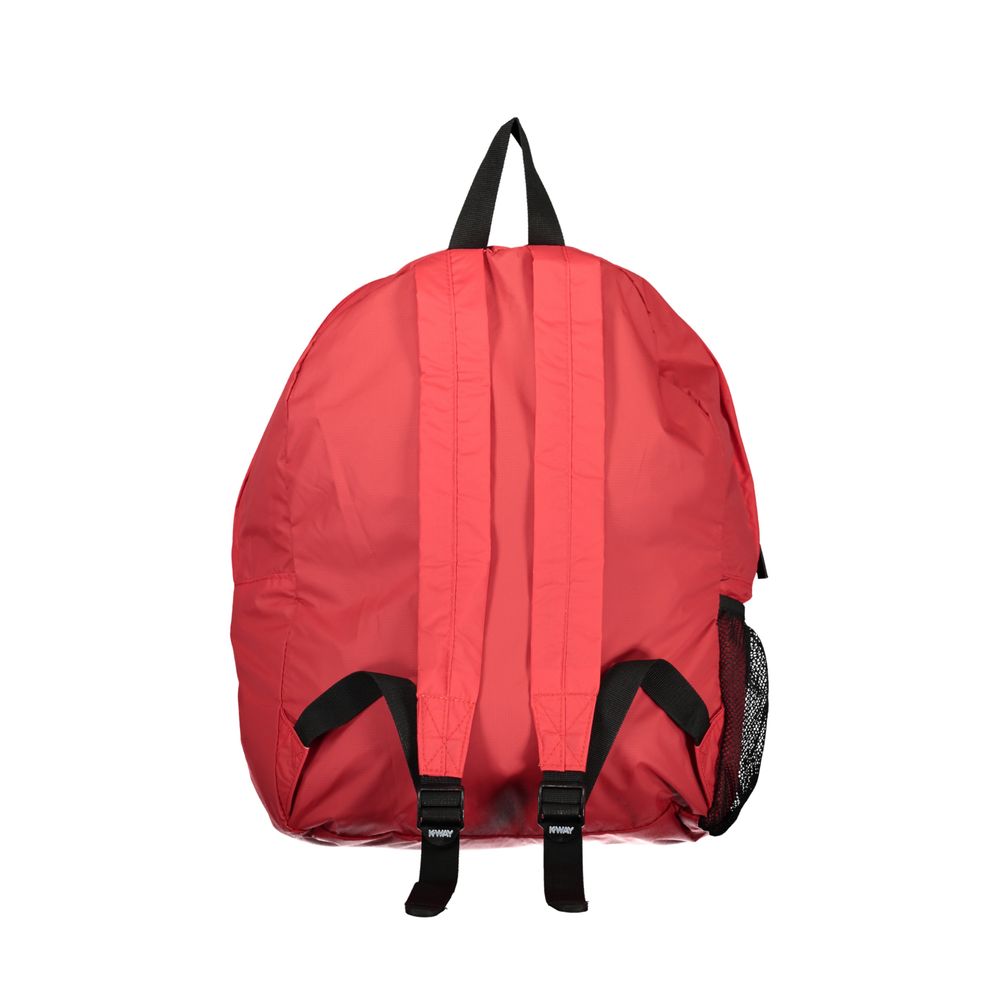 Schicker rosa Urban Rucksack mit kontrastierenden Akzenten