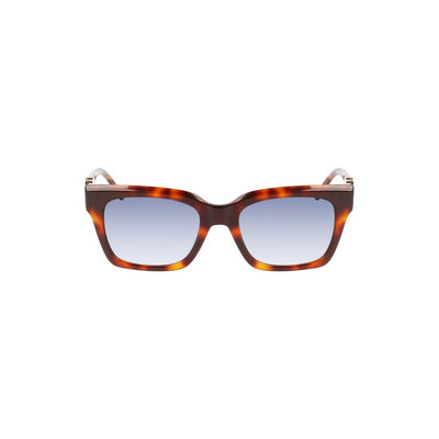 Braune Acetat-Sonnenbrille