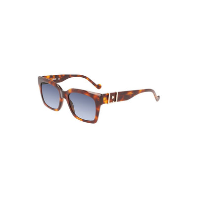 Braune Acetat-Sonnenbrille