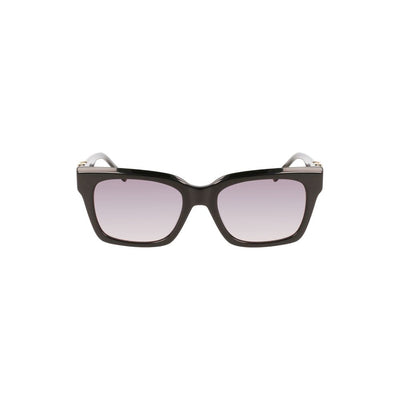 Schwarze Acetat-Sonnenbrille