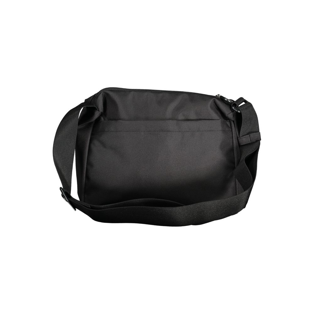 Schwarze Polyester Handtasche