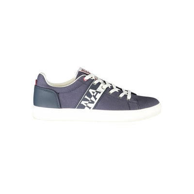 Blauer Polyester Sneaker