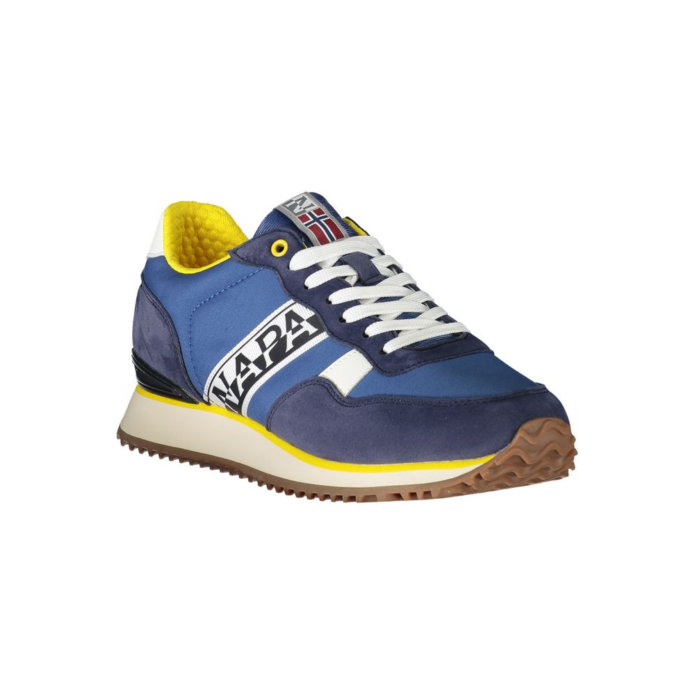 Blauer Polyester Sneaker