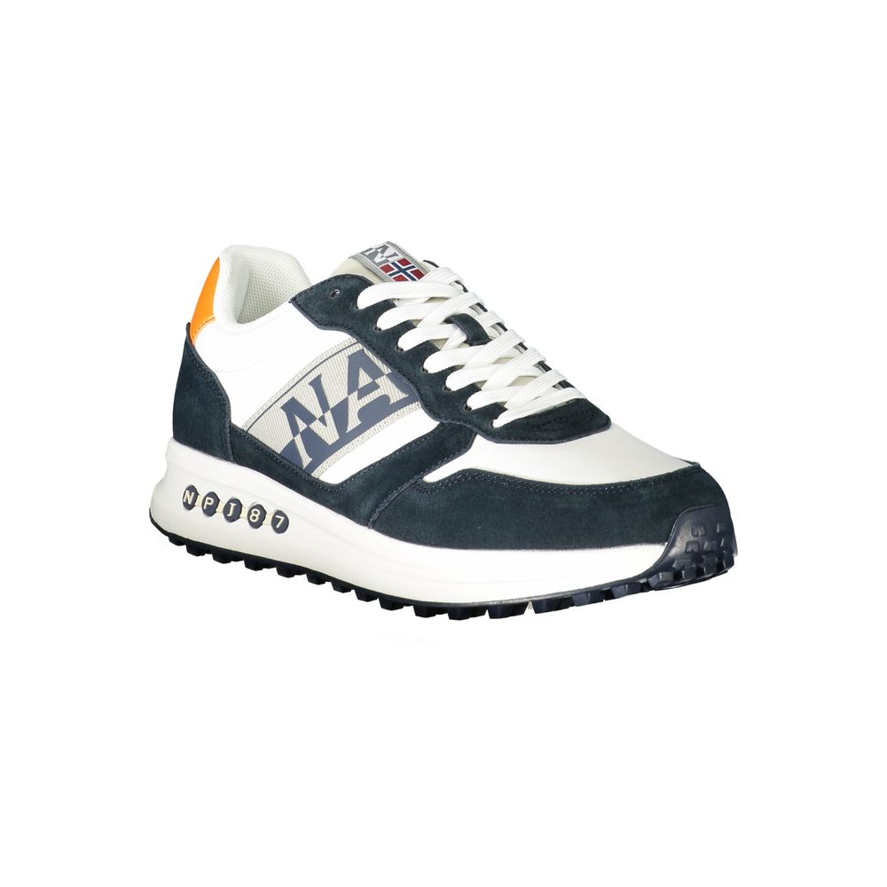 Blauer Polyester Sneaker