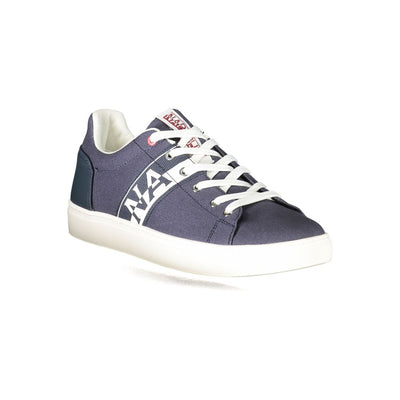 Blauer Polyester Sneaker