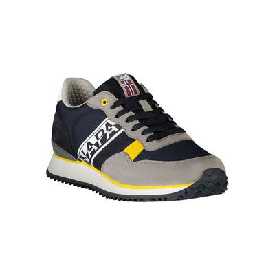 Blauer Polyester Sneaker