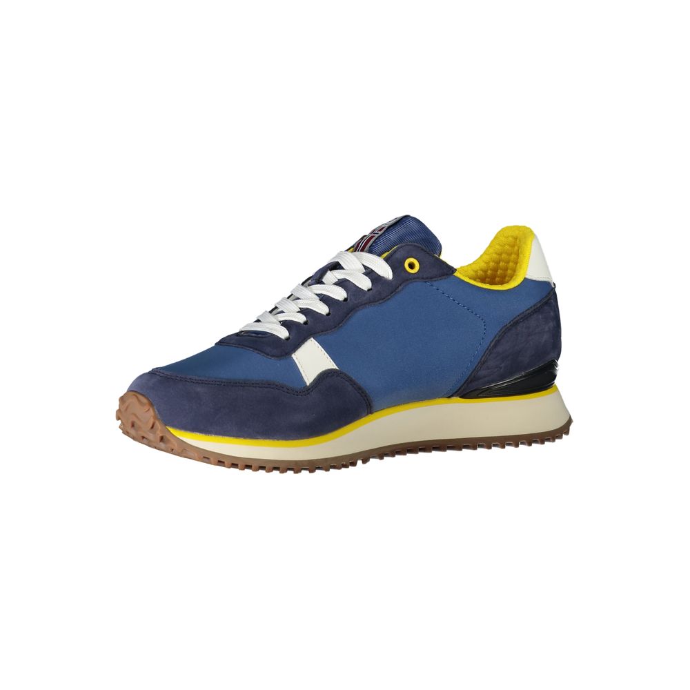 Blauer Polyester Sneaker