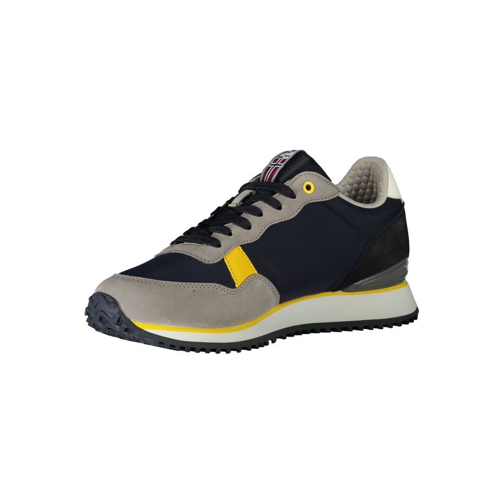 Blauer Polyester Sneaker